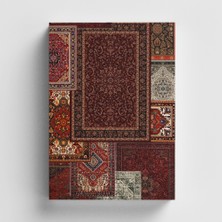 Bi' Dünya Haber Etnik Kolaj Serisi 2 - Bordo Defter