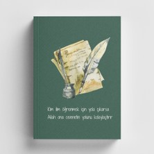 Bi' Dünya Haber Kim Ilim Öğrenmek Için Yola Çıkarsa Islami Defter (Ayet-Hadisli)