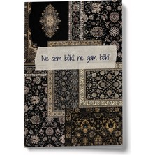 Bi' Dünya Haber Sufi Serisi 4 Ne Dem Bâkî, Ne Gam Bâkî A6 Çizgili Mini Defter Not Defteri