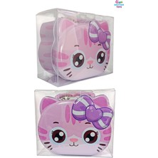 Brother Toys Kedi Figürlü Metal Kilitli Kumbara Para Kutusu Şirin Mini Güvenli Özel Kutusunda 14.5 Cm.
