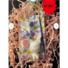 Hediyelik Kuromi Taş Boyama Seti (10 Adet)/kendin Yap, Doğum Günü, Karne,etkinlik,tatil Hediyesi