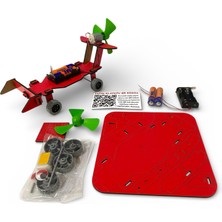 Robotlayn Pervaneli Yarış Arabası Kendin Yap Bilim Seti