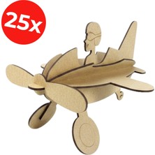 Kidose Demonte Planör Uçak Kit | Çocuklar Için Yaratıcı Etkinlik - Anaokulu/kreş Etkinlik