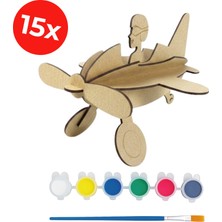 Kidose Çocuklar Için Eğitici Demonte Uçak Planör | Çocuk Anaokulu-Kreş Etkinlik