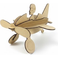 Kidose Çocuklar Için Demonte Uçak Planör Kiti | Eğitici ve Eğlenceli Etkinlik