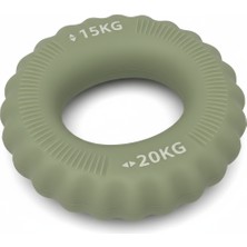 NK Spor Yeşil 15-20 kg Silikon Sıksık - Spor - Egzersiz - Fizik Tedavi Aleti - El Geliştirme - Bilek Geliştirme - Güç Kazanma