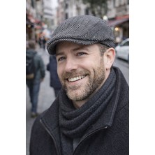 Kaşe Lastikli Balık Sırtı Ördek Kasket Şapka ÜN0010