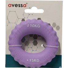 NK Spor Mor 10-15 kg Silikon Sıksık - Spor - Egzersiz - Fizik Tedavi Aleti - El Geliştirme - Bilek Geliştirme - Güç Kazanma