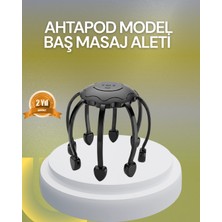 S'82 Elektrikli Kafa Masaj Aleti Çok Noktalı 360 Derece Kapsama