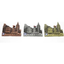 Bilfold Metal Istanbul Temalı Yöresel Magnet Model 3