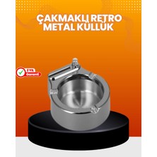 Bilfold Küllük ve Çakmak Birleşik Set Paslanmaz Çelik Gövde