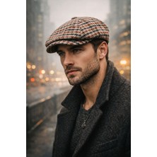 Kaşe Lastikli Beckham Peaky Blinders Kasket Şapka ÜN0015