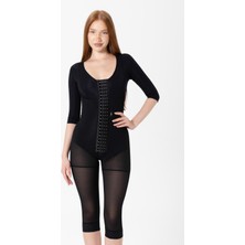 HA-2320 H&a Korse Stage 2 Bbl Kollu Göğüslü Diz Altı Korse Medikal Liposuction Karın Germe Doğum Sonrası Günlük