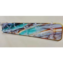 Mermer Desenli Yapışkanlı Askılık