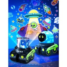 Arthurs Robot Tasarımlı Projektör Gece Lambası