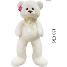 MegaSepet Bfs  1193 Puffy Salaş Ayı 130 cm Ekru