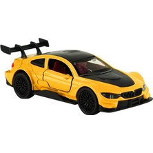 bebekokusu Die Cast Metal Çek Bırak Turuncu Yarış Arabası