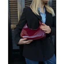 Luciaonline Kadın Cherry Rugan Oval Çanta