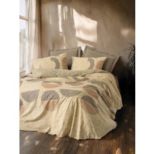 Seçkin Trend Toprak Moona Kahve Çift Kişilik Nev Takımı