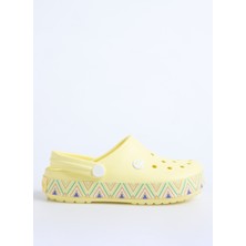 De Colores Açık Sarı Kadın Plaj Terliği Tessy