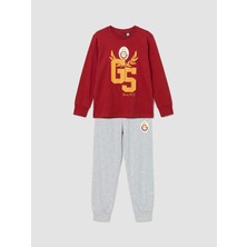LC Waikiki Galatasaray Baskılı Erkek Çocuk Pijama Takım  (S6)