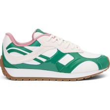 Tommy Hilfiger Beyaz - Yeşil Kadın Sneaker FW0FW090980H7