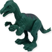 Seçkin Trend Kurmalı Dinazor Figürleri 20 cm - Asaurus - Yeşil