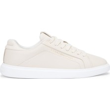 Tommy Hilfiger Krem Kadın Sneaker FW0FW08949AEO