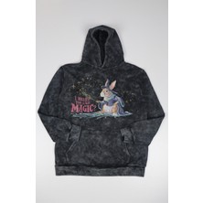 Fuddy Moda Unisex I Heard You Like Magic? Baskılı Kapüşonlu Yıkamalı Sweatshirt, Oversize Chappell Roan Hoodie