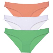 Moda Şahsenem 3 Adet Süper Eko Set Likralı Kadın Slip Külot 544