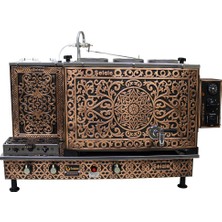 Şelale Antik Bakır Çay Kazanı