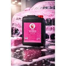 5 Lt Cilalı Fırçasız Pembe Renkli Karpuz&çilek Oto Şampuanı