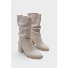 Capone Outfitters Marlie Yuvarlak Burunlu Kadın Çizme