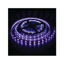 395NM Uv 5V Şerit LED 5050 60/1 mt Yapışkanlı Kesilebilir