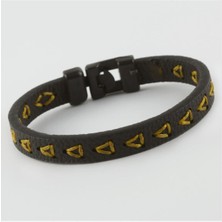 Nacario Kaliteli Suni Deri Bileklik