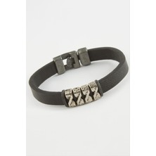 Nacario Dört Sıra Kaliteli Suni Deri Bileklik