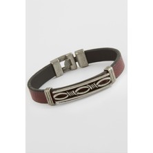 Nacario Sonsuzluk Kaliteli Suni Deri Bileklik