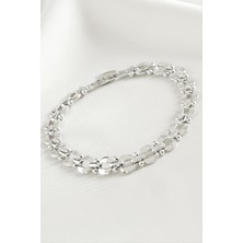 Nacario Xuping Oval Lüks Çelik Bileklik