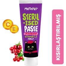 Metapet Kısırlaştırılmış Kediler Için Premium Sterilised Paste, Maltı Macunu Vitamini Mamasına