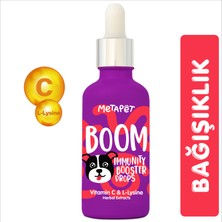 Metapet Köpekler için C Vitamini ve Lysine Vitaminleri Damlası, Suyuna veya Mamasına