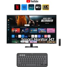 Samsung 4K UHD Akıllı Tv - Monitör 109 Ekran 43" Wi-Fi Bağlantı Smart Slim Monitör