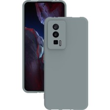 Lenax Leather Xiaomi Poco F5 Pro Kılıf Kamera Korumalı Silikon Rubber Arka Kapak