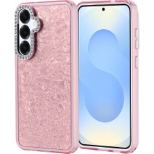 Ceponya Galaxy S25 Plus Kılıf Taşlı Tasarımlı Zore Kapi Kapak