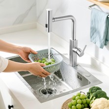 Zeyzey MadameStone krom çift yönlü mutfak bataryası spiralli mutfak bataryası