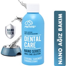 Metapet Nano Series Kedi Ağız Bakım Suyu, Ağız Kokusuna Son, Diş Bakımı Ve Temizleme Spreyi