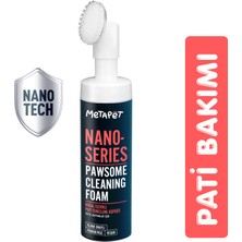 Metapet Kedi Pati Temizleme Köpüğü, Pati Yıkama, Nano Series, Hijyen Bakımı, Fırçalı Temizleyici Aparatı