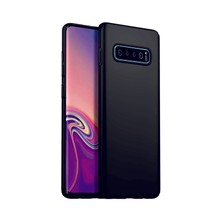 Lenax Leather Samsung Galaxy S10 Kılıf Kamera Korumalı Silikon Rubber Arka Kapak