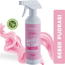 Metapet Bebek Pudrası Kokulu Kedi Idrar Ve Çişi Giderici, Tuvalet Lekelerini Çıkarıcı Sprey, 500 ml