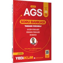 Yediiklim Yayınları Yediiklim 2026 Meb Ags Gelişim Psikolojisi Öğrenme Psikolojisi ve Rehberlik Tamamı Çözümlü Soru Bankası