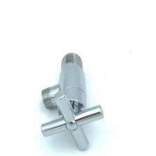 Mercansa Dayanıklı 4 Kollu Taharet Musluğu Tuvalet Klozet Krom Musluk